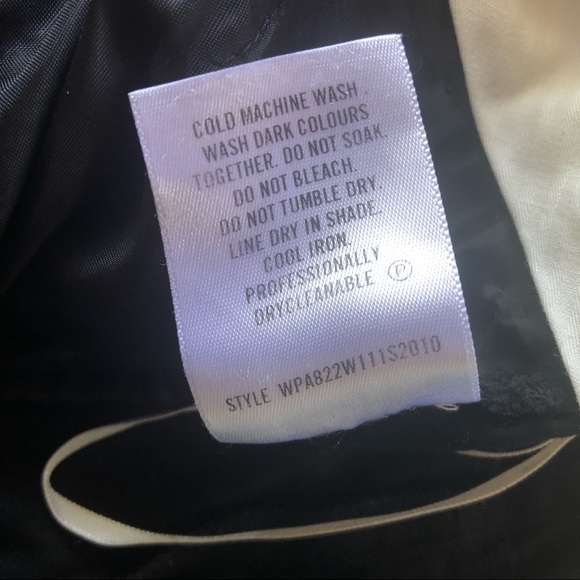 Country Road black straight leg pants/trousers size 10 - Picture 5 of 9